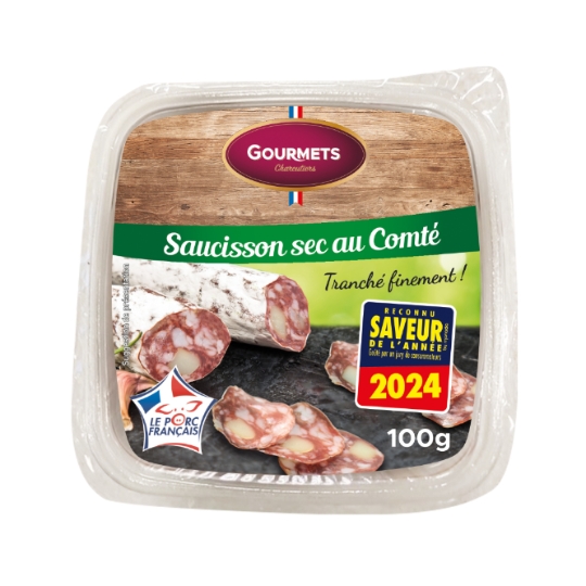 Saucisson Sec au Comté GOURMETS CHARCUTIERS