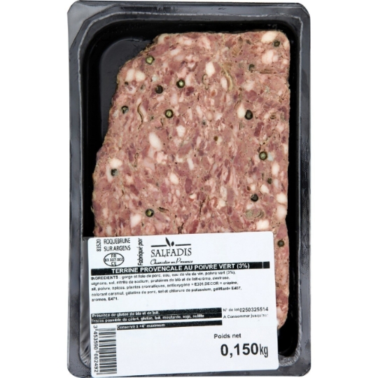 Terrine à la Provençale Poivre Vert