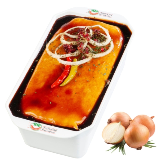 Terrine au Confit d'Oignons