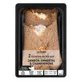 Galette de Blé Noir Jambon, Emmental & Champignons MIX BUFFET
