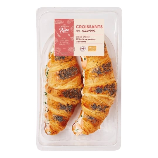 Croissants au Saumon PIERRE SCHMIDT