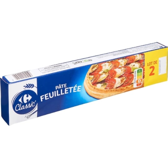 Pâte Feuilletée CARREFOUR CLASSIC'