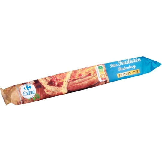 Pâte feuilletée épaisse CARREFOUR EXTRA