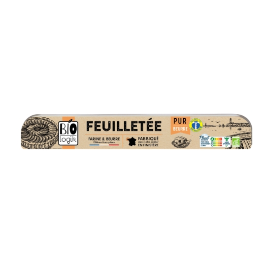 Pâte Feuilletée Pur Beurre Bio BIOLOGIK