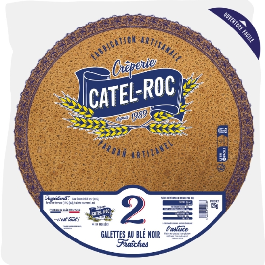 Galettes au Blé Noir CATEL ROC