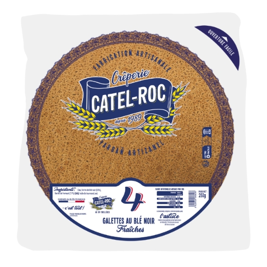 Galettes au Blé Noir CATEL ROC