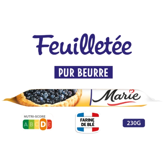 Pâte feuilletée Pur beurre MARIE
