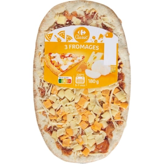 Pizza 3 fromages CARREFOUR CLASSIC'