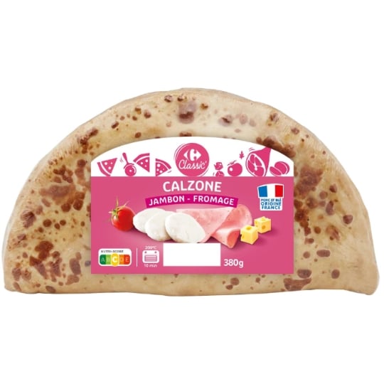 Calzone jambon - fromage CARREFOUR CLASSIC'
