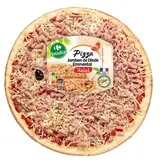Pizza halal jambon de dinde emmental CARREFOUR SENSATION