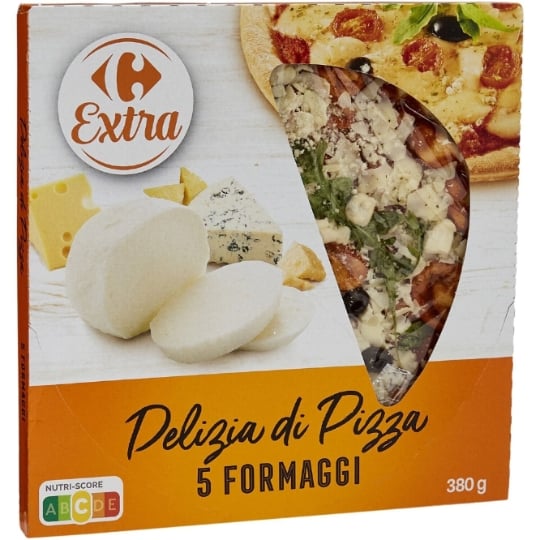 Pizza 5 fromages CARREFOUR EXTRA