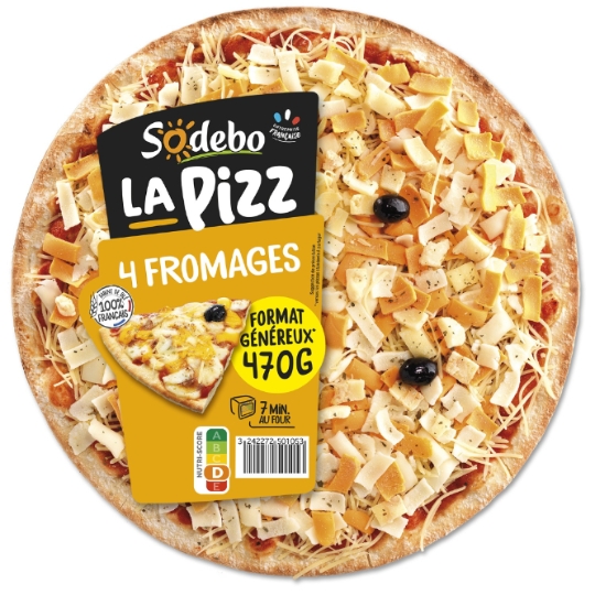 Pizza 4 fromages SODEBO