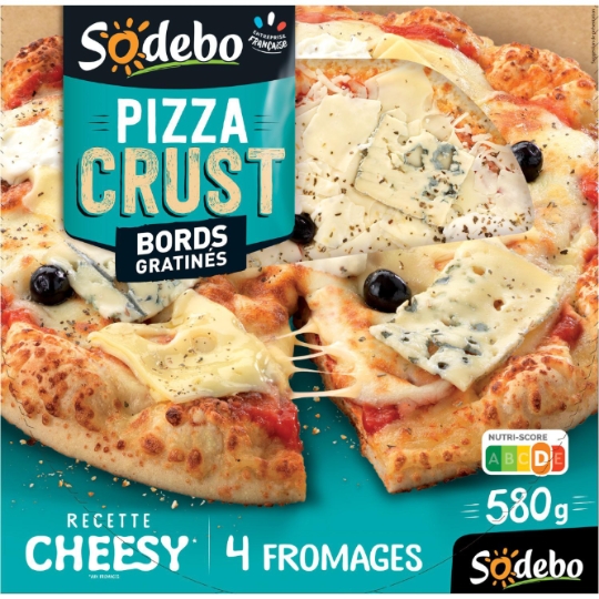 Pizza Crust Cheesy 4 fromages SODEBO