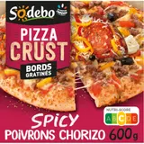 Pizza Crust Spicy Chorizo Poivrons Grillés SODEBO