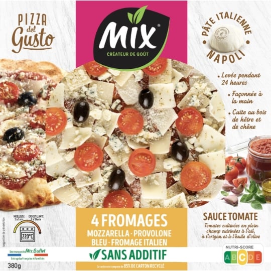 Pizza 4 fromages  MIX BUFFET