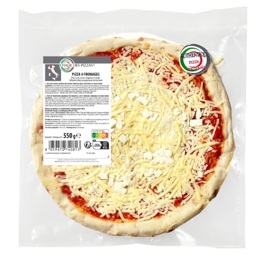 Pizza 4 fromages L'ITALIE DES PIZZAS