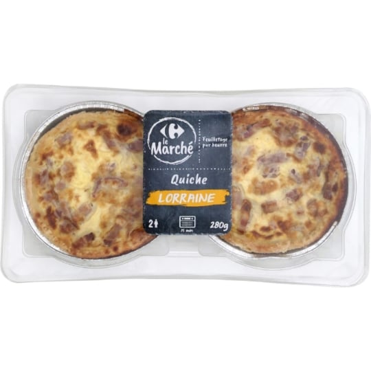 Quiche lorraine CARREFOUR LE MARCHE