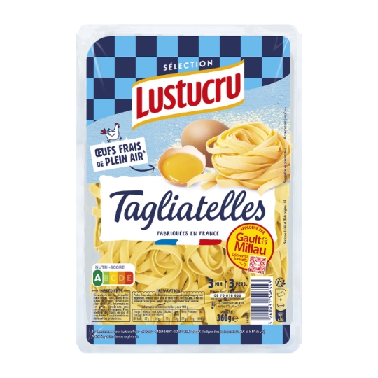 Pâtes Fraîches Tagliatelle LUSTUCRU