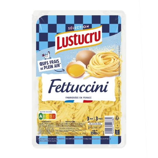 Pâtes Fraîches Fettucini LUSTUCRU