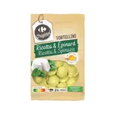 Pâtes Fraîches Tortellini Ricotta Épinard CARREFOUR ORIGINAL