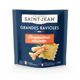 Pâtes Fraîches Grandes Ravioles aux Langoustines Cuisinées SAINT JEAN