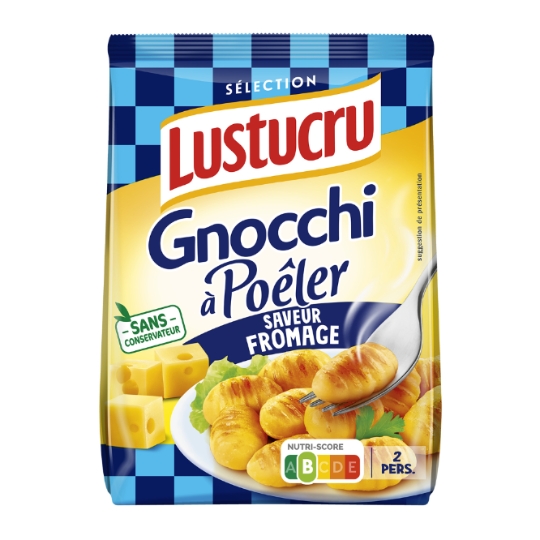 Pâtes Fraîches Gnocchi À Poêler Fromage LUSTUCRU