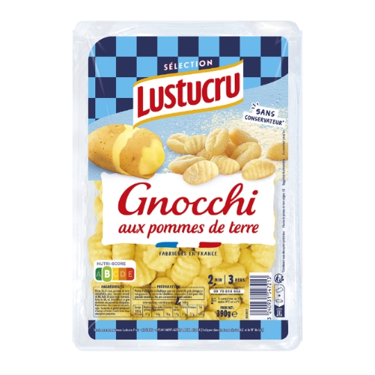Pâtes Fraîches Gnocchi LUSTUCRU
