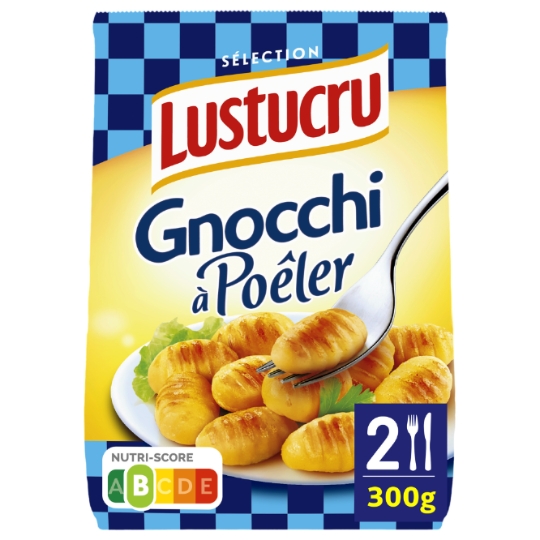Pâtes Fraîches Gnocchi À Poêler LUSTUCRU