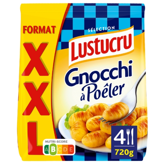 Pâtes Fraîches Gnocchi À Poêler LUSTUCRU