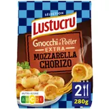 Pâtes Fraiches Gnocchi à Poêler Extra Mozzarella Chorizo LUSTUCRU