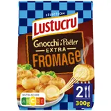 Pâtes Fraiches Gnocchi à Poêler Extra Fromage LUSTUCRU