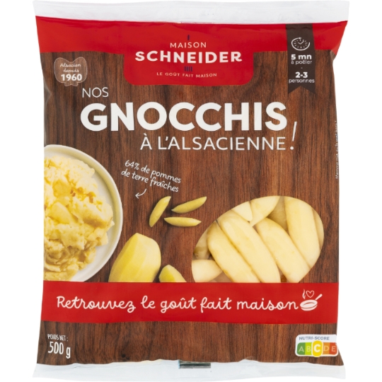 Gnocchi à l'alsacienne TRAITEUR SCHNEIDER