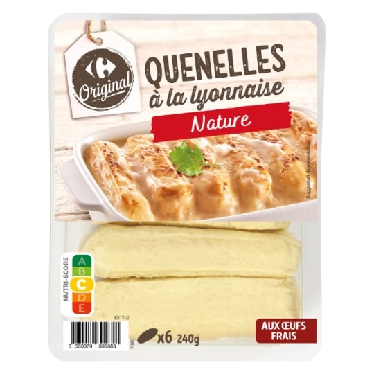 Quenelles nature CARREFOUR ORIGINAL
