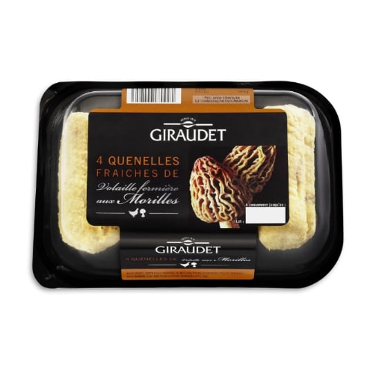 Quenelles fraiches de volaille aux morilles GIRAUDET