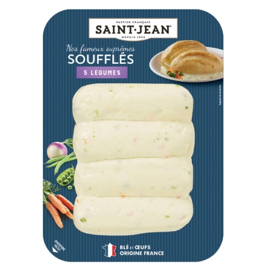 Suprêmes soufflés 5 légumes SAINT JEAN