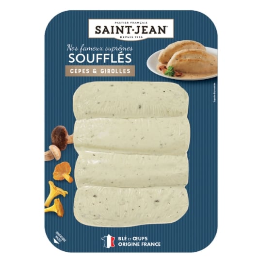 Soufflés Cèpes et Girolles SAINT JEAN