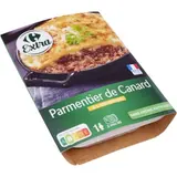 Plat cuisiné parmentier de canard CARREFOUR EXTRA