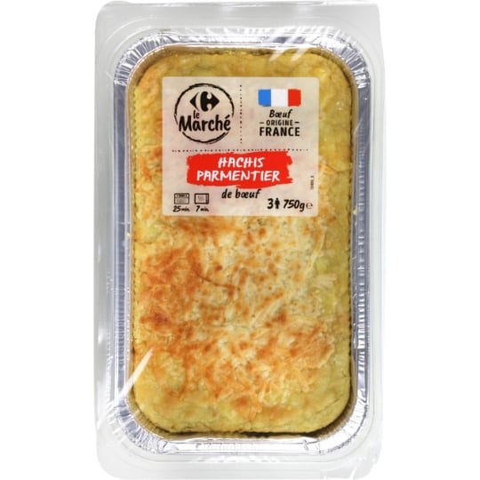 Plat Cuisiné Hachis Parmentier de Boeuf CARREFOUR LE MARCHE