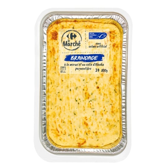 Brandade de morue gratinée CARREFOUR LE MARCHE