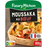 Plat cuisiné moussaka au boeuf et aubergines FLEURY MICHON