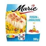 Plat cuisiné poisson à l'Andalouse MARIE