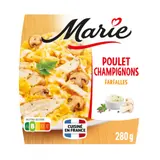 Plat cuisiné à la crème et champignons farfalles MARIE