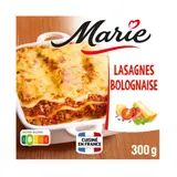 Plat cuisiné lasagnes bolognaise MARIE