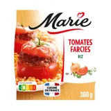 Plat cuisiné tomates farcies/riz MARIE