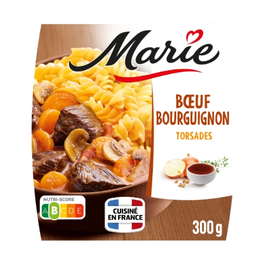 Plat cuisiné mijoté de bœuf MARIE