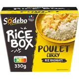 Box Riz Basmati au Poulet Sauce au Curry SODEBO