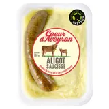 Plat cuisiné Aligot saucisse COEUR D'AVEYRON