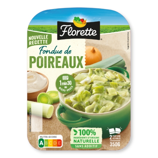 Plat Cuisiné Fondue de Poireaux FLORETTE