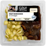Bœuf bourguignon et farfalles LECHEF