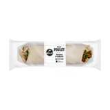 Wrap poulet épinards curry CARREFOUR BON APPETIT !
